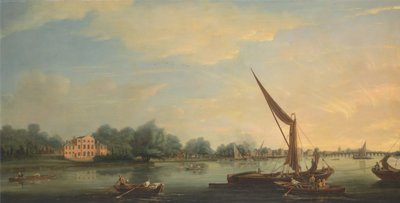 Die Themse bei Chelsea von Thomas Whitcombe